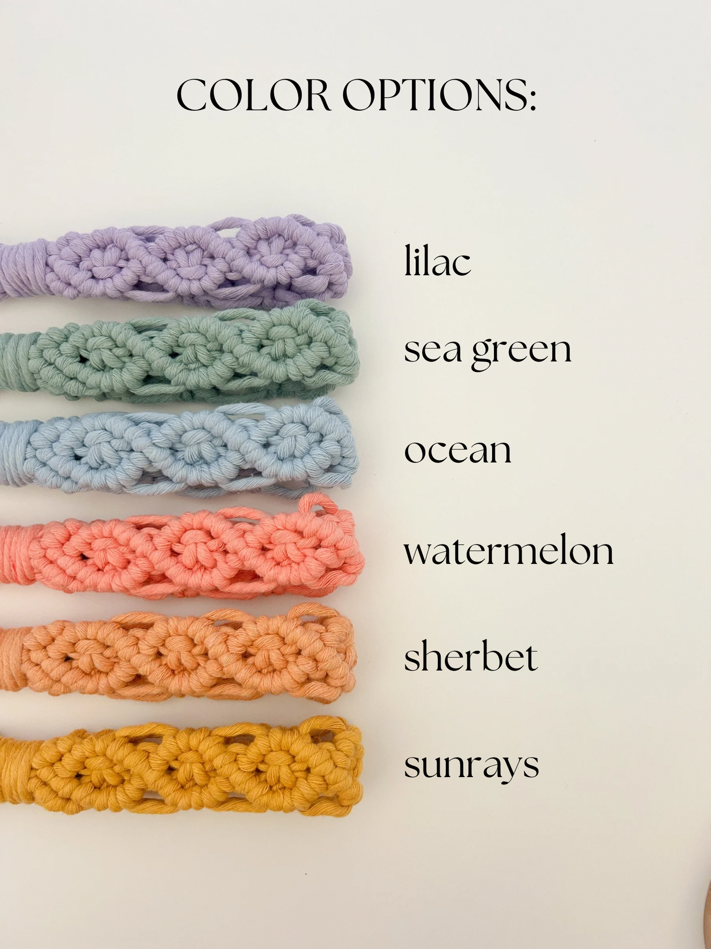 Colorful Macrame Diamond Wristlet