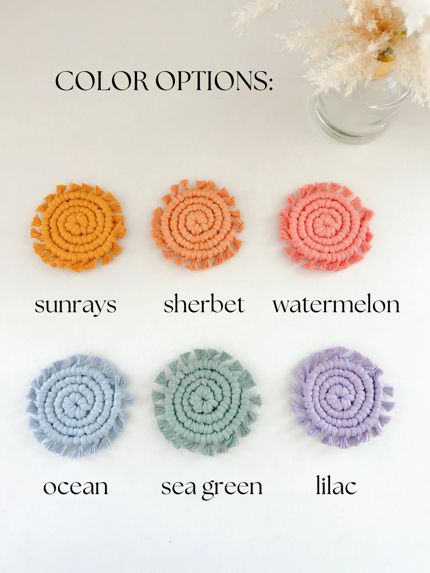 Colorful Car Coaster