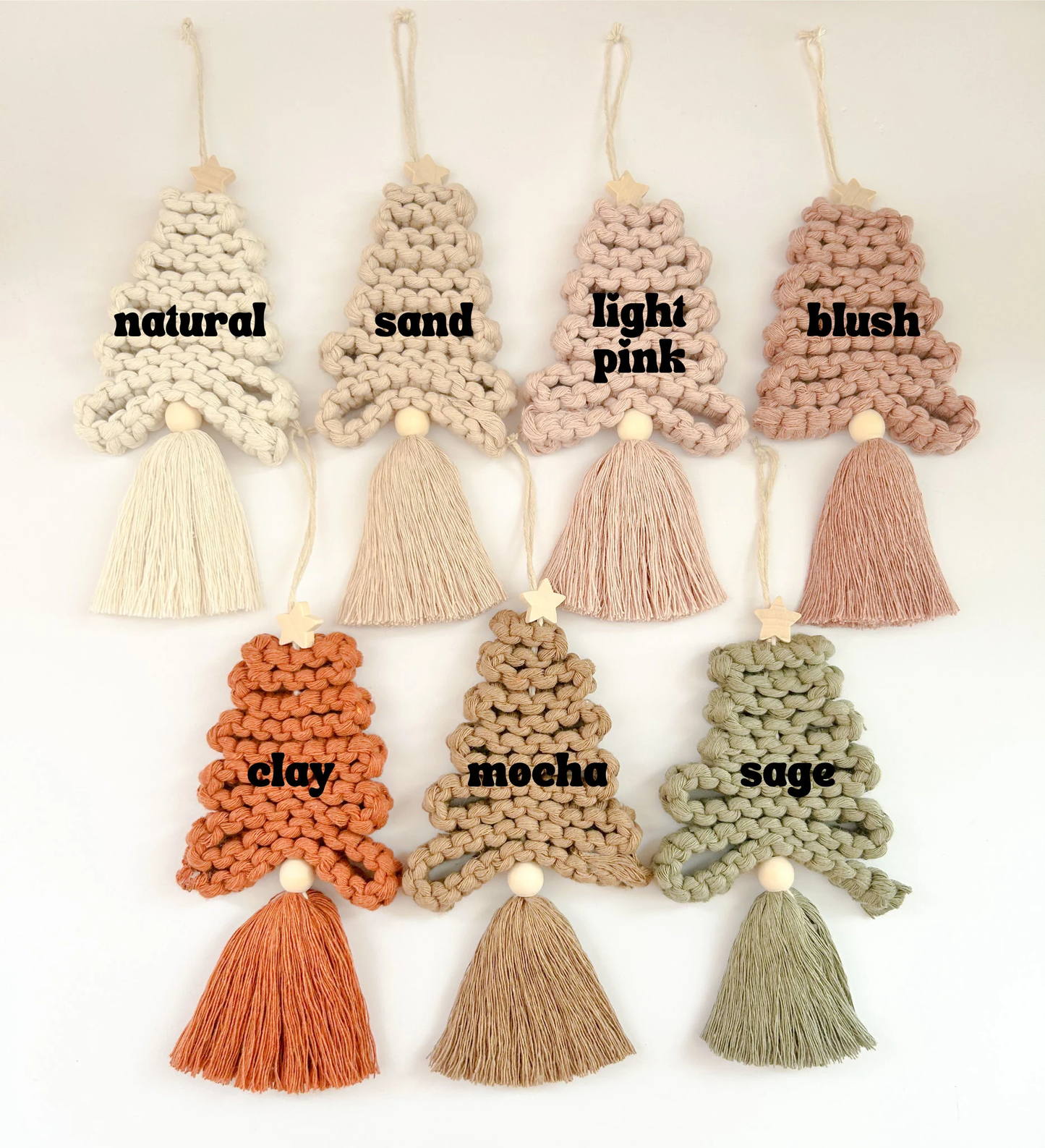 Macrame Tree Ornament