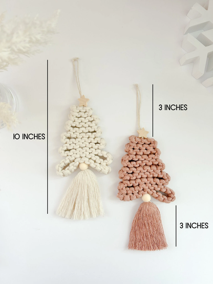 Macrame Tree Ornament